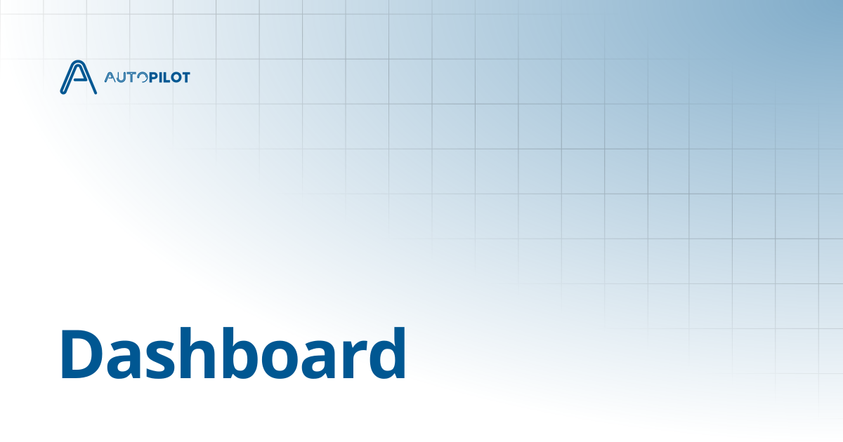 Dashboard | Documentation